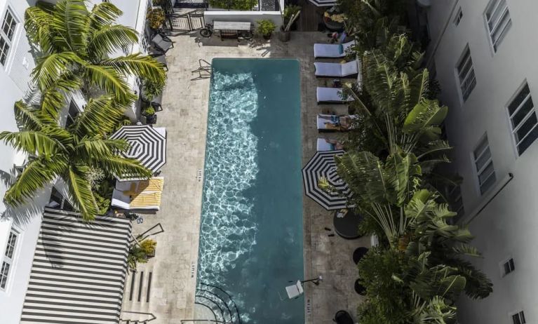 Outdoor pool at Hotel Croydon.