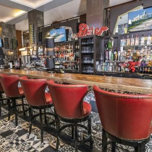 On-site bar at Hotel Croydon.