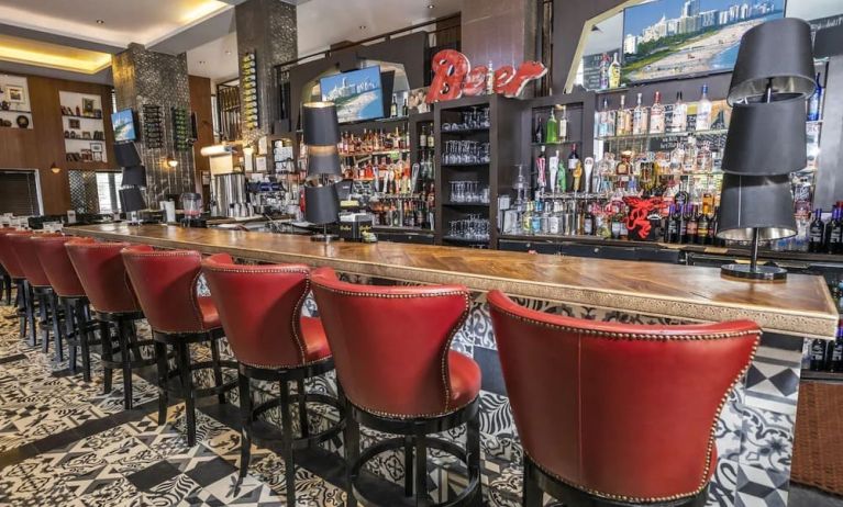 On-site bar at Hotel Croydon.