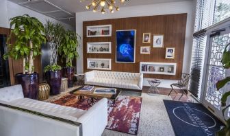 Lobby lounge at Hotel Croydon.