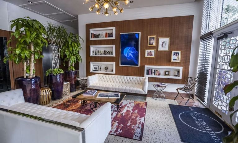 Lobby lounge at Hotel Croydon.