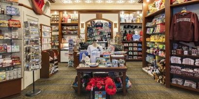 Gift shop at Hilton Boston Logan Airport.