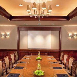 Professional meeting room at Hilton Short Hills.