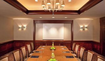 Professional meeting room at Hilton Short Hills.