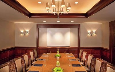 Professional meeting room at Hilton Short Hills.