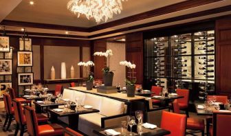 On-site restaurant at Hilton Short Hills.