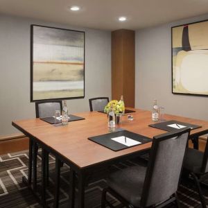 Professional meeting room at Hilton Short Hills.