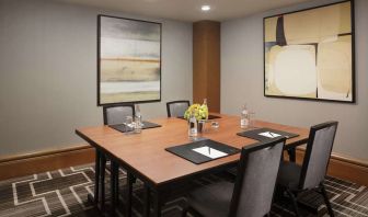 Professional meeting room at Hilton Short Hills.