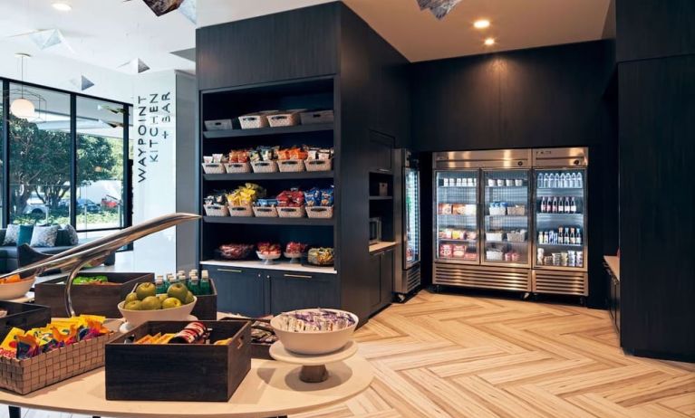 Convenience store at H Hotel Los Angeles, Curio Collection By Hilton.