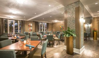 On-site restaurant at Hilton Baton Rouge Capitol Center.