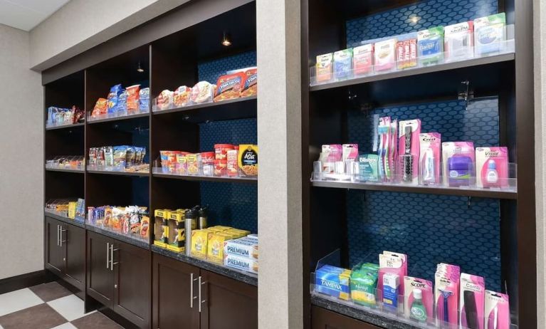 Convenience store at Hampton Inn Iowa City/University Area.