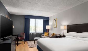 Day use room with work desk at DoubleTree By Hilton Hartford - Bradley Airport.