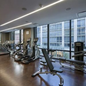 Equipped fitness center at Royalton Park Avenue.