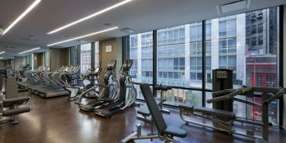 Equipped fitness center at Royalton Park Avenue.