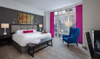 Day use room with work desk and natural light at Royalton Park Avenue.