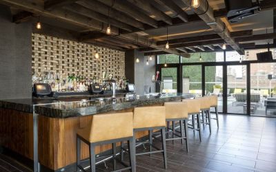 Poolside bar at Royalton Park Avenue.