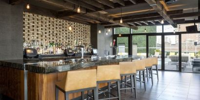 Poolside bar at Royalton Park Avenue.