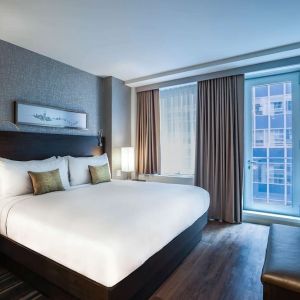 Day use room with balcony at The Bernic Hotel New York City, Tapestry Collection By Hilton.