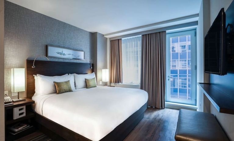 Day use room with balcony at The Bernic Hotel New York City, Tapestry Collection By Hilton.
