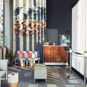 Lounge area at The Bernic Hotel New York City, Tapestry Collection By Hilton.