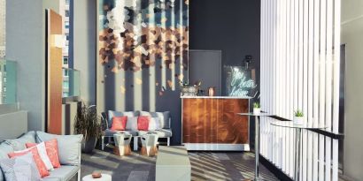 Lounge area at The Bernic Hotel New York City, Tapestry Collection By Hilton.