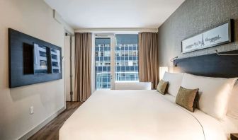 Day use room with balcony at The Bernic Hotel New York City, Tapestry Collection By Hilton.