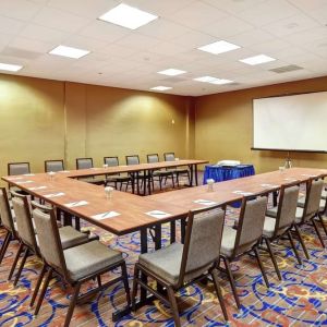 Professional meeting room at Embassy Suites By Hilton Santa Clara Silicon Valley.