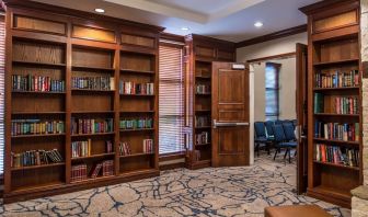 Library room at Hilton San Antonio Hill Country.