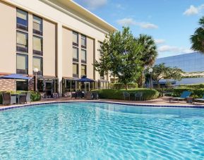 Refreshing outdoor pool at Hampton Inn Ft. Lauderdale-Cypress Creek.