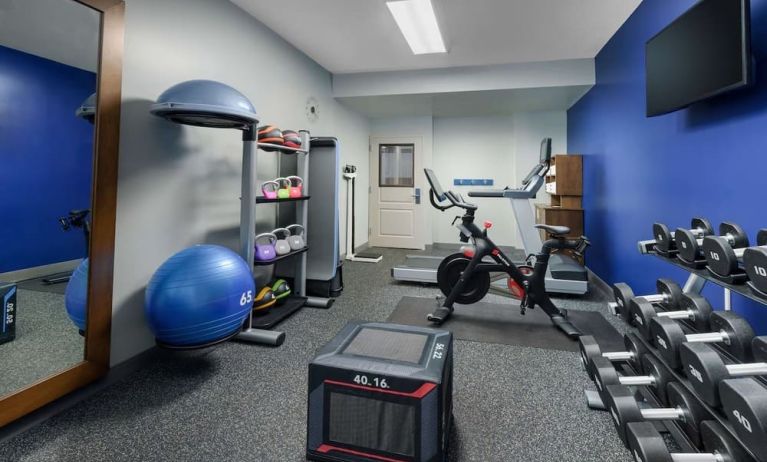 Fitness center at Hampton Inn Ft. Lauderdale-Cypress Creek.
