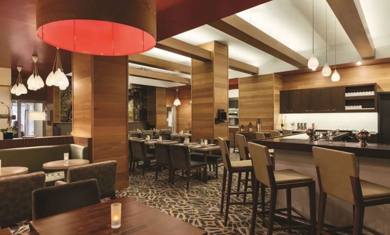 On-site restaurant at Hilton Garden Inn New York/Manhattan-Midtown East.
