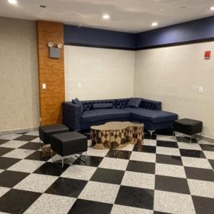 Lounge area at Hotel Key.