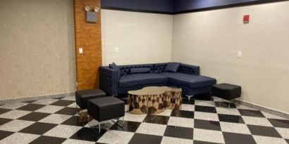 Lounge area at Hotel Key.