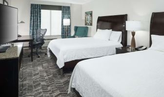 Day use twin room at Hilton Garden Inn Dothan.