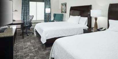 Day use twin room at Hilton Garden Inn Dothan.