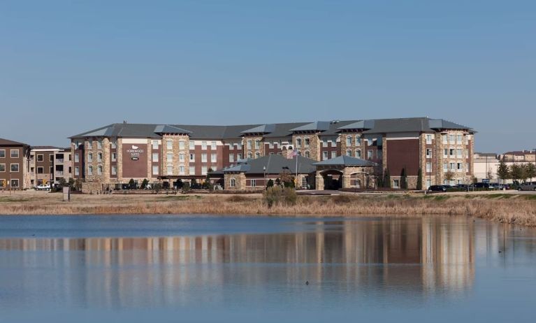 Exterior view of Homewood Suites By Hilton Denton.