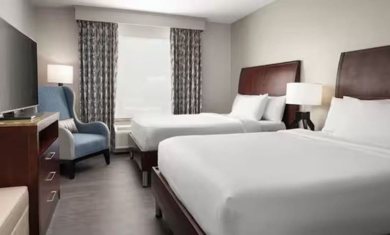 Day use twin room at Hilton Garden Inn Shreveport Bossier City.