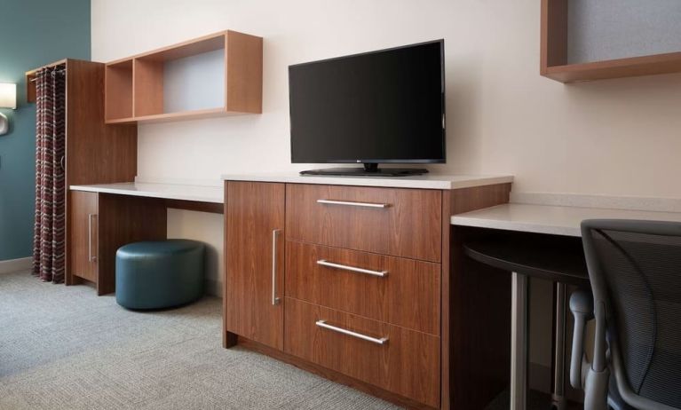 Day use room's workspace at Home2 Suites By Hilton Charleston Airport/Convention Center.
