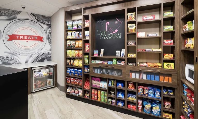 Convenience store at Home2 Suites By Hilton Cape Canaveral Cruise Port.