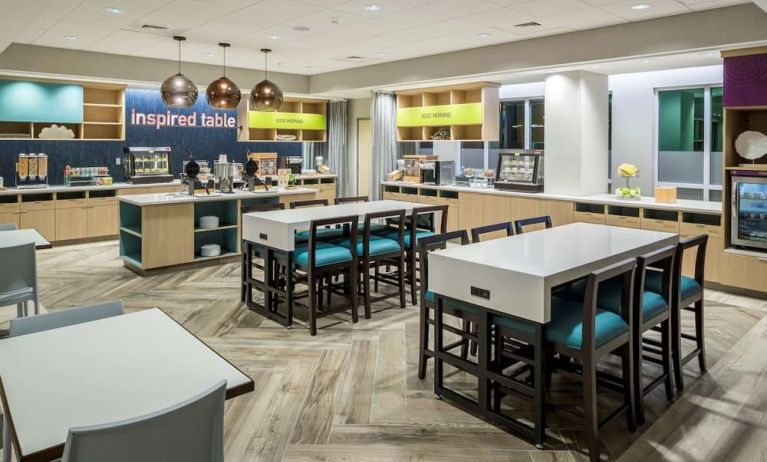 On-site restaurant at Home2 Suites By Hilton Cape Canaveral Cruise Port.