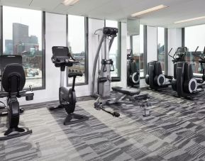 Well equipped fitness center at Spa and massage available at Le Méridien Columbus, The Joseph..