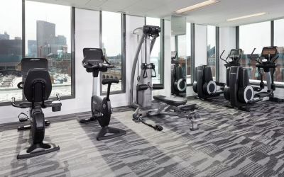 Well equipped fitness center at Spa and massage available at Le Méridien Columbus, The Joseph..