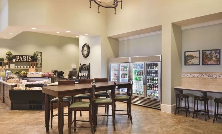 Convenience store and workspace at Embassy Suites By Hilton Savannah..