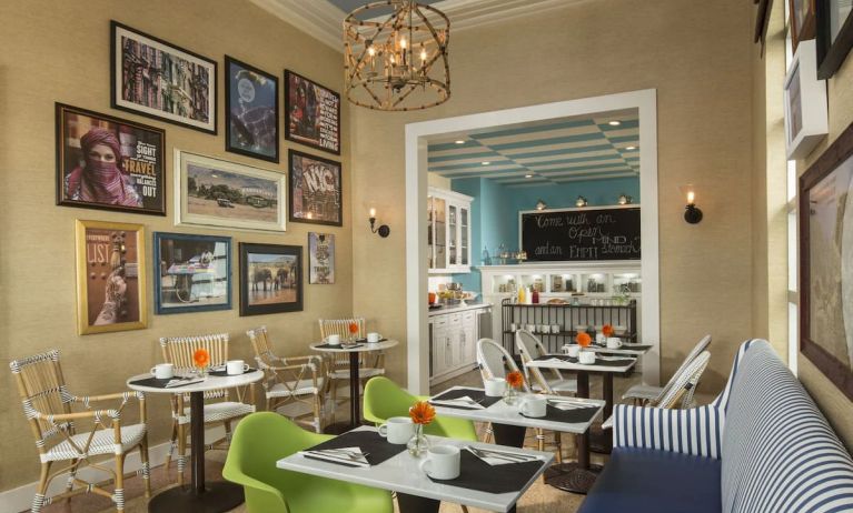 On-site restaurant at Circa 39 Hotel.