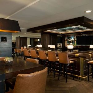 On-site bar and lounge area at Stanford Court San Francisco.