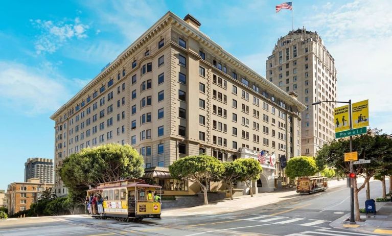 Exterior view of Stanford Court San Francisco.