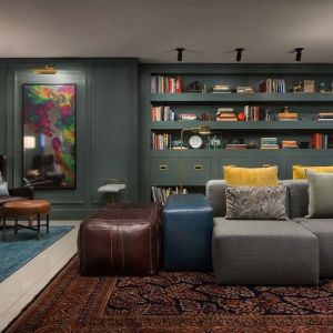 Lounge area at Stanford Court San Francisco.