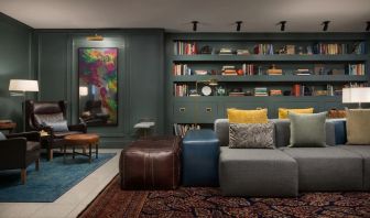 Lounge area at Stanford Court San Francisco.