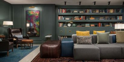 Lounge area at Stanford Court San Francisco.
