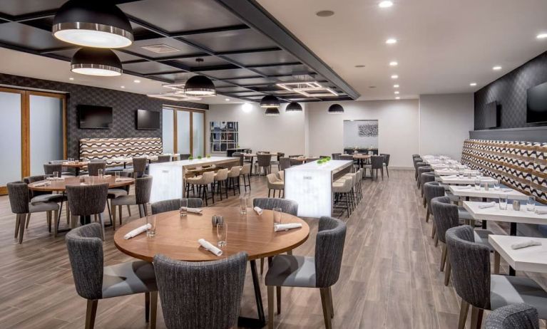 On-site restaurant at DoubleTree By Hilton Washington DC North/Gaithersburg.